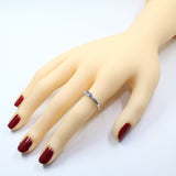 Natural Tanzanite Gemstone Ring for Women 925 Silver Engagement Jewelry