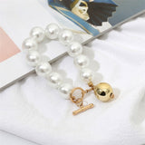 Charm Pearl Bracelet Bangle for Women Chain Women's Jewelry