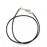 Long Chain Pendant Necklace Women Silver Jewelry