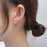 Exquisite Angel wings Rhinestone Dangle Earrings Women's Jewelry