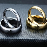 Classic Wedding Ring for Women Men Bridal Band Engagement Jewelry