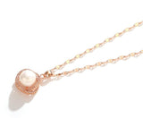 Genuine Pearl necklace Net Red Sense Advanced Clavicle Chain Temperament Gold