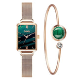 luxury-square-ladies-quartz-watch-bracelet-green-dial-rose-gold-women