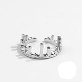 Luxirious Silver/Gold Ring 925 Sterling For Women Engagement Jewelry