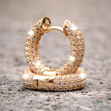 Dazzling Women Small Hoop Earrings High Quality FashionJewelry