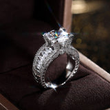 Luxurious Zircon Gemstone Wedding Ring for Women Jewelry