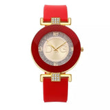 Trendy Silicone Matte Wristwatch Women's Watche Quartz Ladies