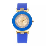 Trendy Silicone Matte Wristwatch Women's Watche Quartz Ladies