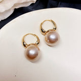 Unique Retro Pearl Stud Earrings for Women Party Wedding Jewelry