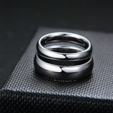 Classic Wedding Ring for Women Men Bridal Band Engagement Jewelry