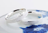 Silver 925 Wedding Band Ring for Woman Men Sterling Jewelry