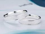 Silver 925 Wedding Band Ring for Woman Men Sterling Jewelry