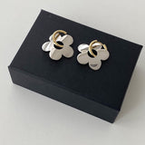 Personality Flower Earrings For Women Wedding Jewelry