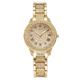 Luxury Inlaid Diamond Watche Watch Women Gold WristWatche Bracelet Jewelry