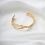 Unique Personality Criss Twist Cuff Bracelet For Women Wedding Jewelry