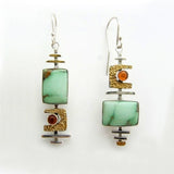 Natural Gemstone Hook Dangle Earrings for Women Wedding Jewelry