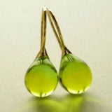 Natural Gemstone Hook Dangle Earrings for Women Wedding Jewelry