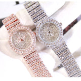 Full Inlaid Diamond Women Watche Quartz For Women Wristwatch