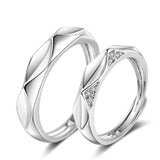 Romantic Heart  Engagement Ring Women Couple Jewelry