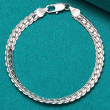 925 Silver Engagement Bracelet Chain For Woman Wedding Jewelry