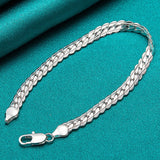 925 Silver Engagement Bracelet Chain For Woman Wedding Jewelry