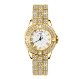 Luxury Inlaid Diamond Watche Watch Women Gold WristWatche Bracelet Jewelry