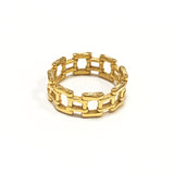 Unique Infinite Gold Ring For Women Jewelry Anniverssary Party Gift