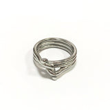 Unique Infinite Gold Ring For Women Jewelry Anniverssary Party Gift