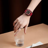 Women Silicone Quartz Wrist Watch For Ladies Waterproof Clock Women