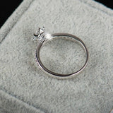 Luxury 925 sterling Silver Engagement ring Women Wedding Jewelry