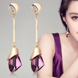 Vintage Water Drop Earrings For Women Gold For Women Wedding Jewelry