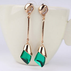 Vintage Water Drop Earrings For Women Gold For Women Wedding Jewelry