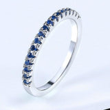 Luxurious Rose Gold Wedding Zircon Ring Women's Jewelry