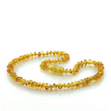 Natural Amber Beads Necklace Genuine Baltic Amber Stone Baby Necklace Gift