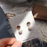 Trendy Pearl Drop Earrings For Women Wedding Jewelry