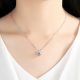 Water Drop Pendant Necklace For Women Wedding Jewelry 