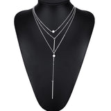 Classic Pendant Necklace Link Chain 10k Gold Women Jewelry