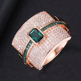 Vintage Stackable Gemstone Ring Women's Bridal Jewelry