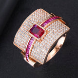 Vintage Stackable Gemstone Ring Women's Bridal Jewelry