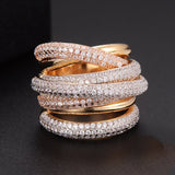 Vintage Stackable Gemstone Ring Women's Bridal Jewelry