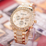 Movement: QUARTZ Water Resistance Depth: 3Bar Clasp Type: Buckle Style: Luxury Case Material: Alloy Feature: Shock Resistant Feature: Water Resistant Band Material Type: Stainless Steel Dial Diameter: 38mm Band Length: 23cm Dial Window Material Type: Hardlex Case Thickness: 10mm Band Width: 18mm Case Shape: Round Color: Gold,Rose yellow Gold,Silver Style: Fashion,Luxury women watches: women watches stainless steel