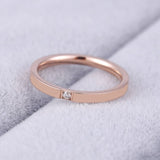 Rose Gold Engagement Ring For Women Wedding Jewelry